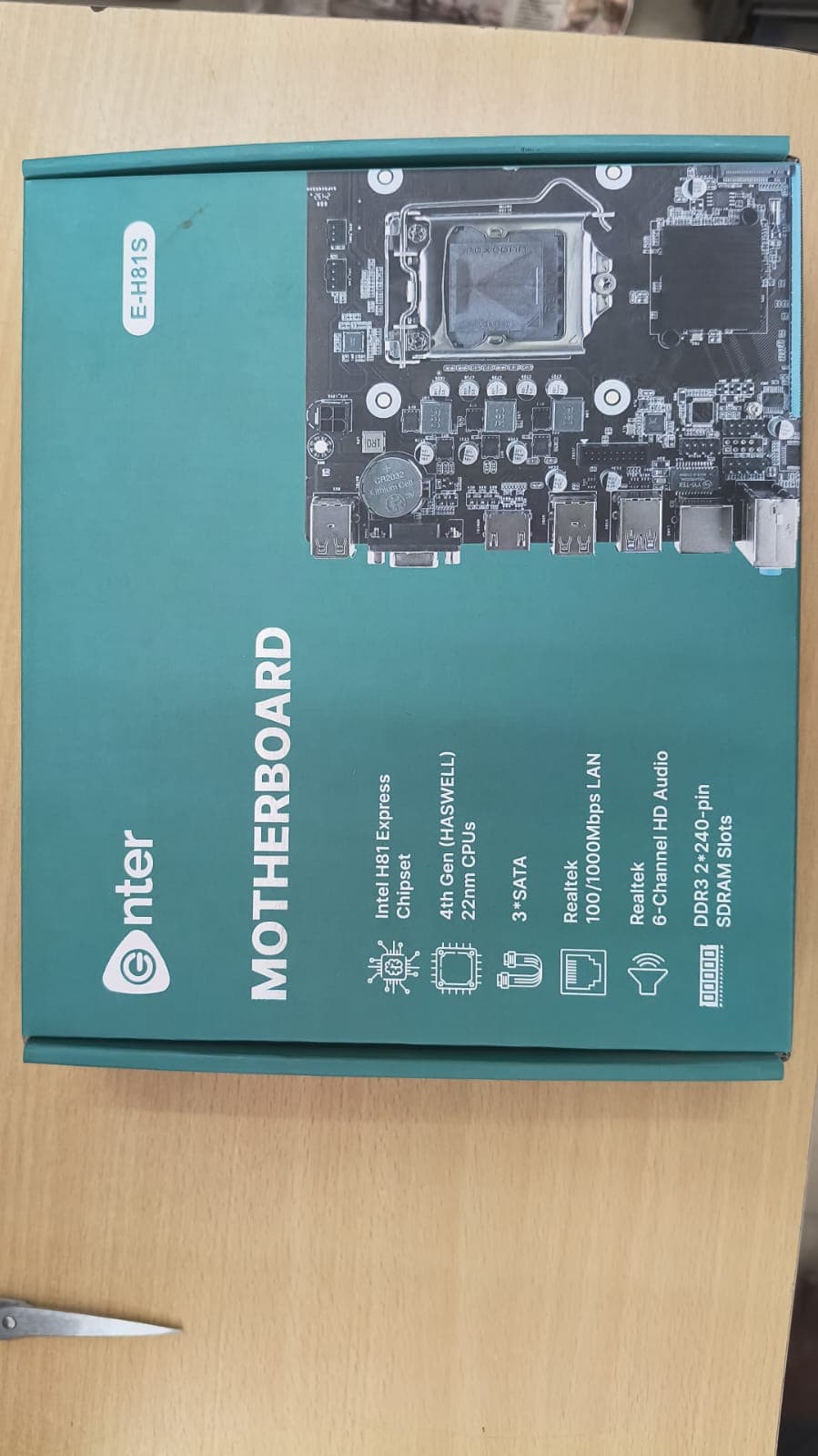 enter H61 Desktop Motherboard